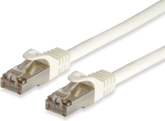 Equip Cat6A Pro S/FTP Patch Cable - 10m - White