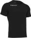 Macron Jersey Matthew Zwart Korte Mouw XS Polyester Effen Lente/Zomer 2024 Mannen Hardlopen