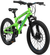bikestar Alu Kinderen Jeugd Mountain fiets / 20 inch wielen / Groen