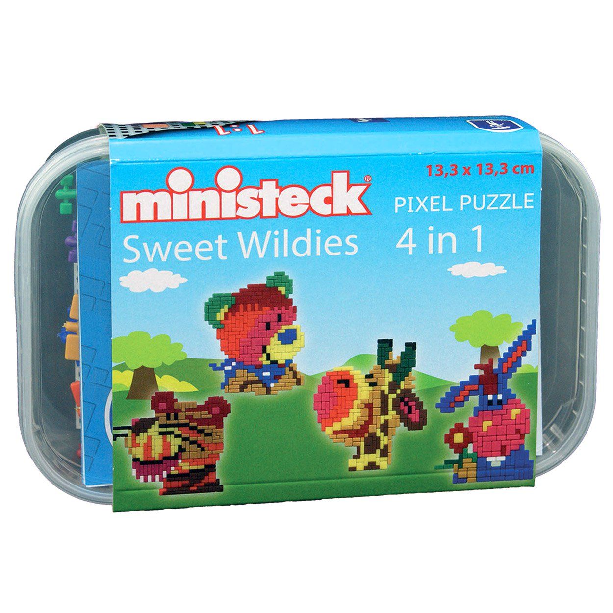 ministeck Wilde Dieren Box 500 st