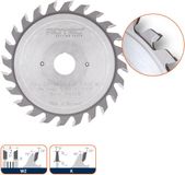 Rotec HM voorritszaagblad v. 554.5, ø120x2,8 - 3,6x22mm Z=2x12 WZ