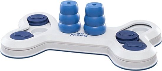 Trixie Dog Activity Intelligentiespel Flip Bone - Blauw - Kunststof