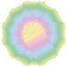 URSUS Fotokarton, regenboog, pastel, DIN A4, 50 vellen, 300 g/m²