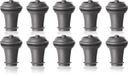 VacuVin stoppers, grijs, 10 stuks
