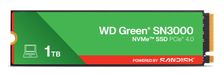 Western Digital WD Green SN3000 1TB SSD M.2 2280 PCIe 4.0 x4 NVMe