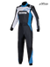 Alpinestars Combinaison Atom Graphic 4 - FIA Noir Argent Bleu, Taille: 64