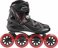Roces Gymnasium M 2.0 90 TIF Heren Skeelers Zwart/Rood Maat 39