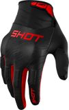 Shot Drift Onyx Motocrosshandschoenen - Rood - Maat 11
