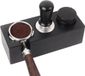 Support de tassage expresso 54-58mm antidérapant Noir Solide