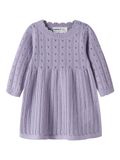 NAME IT Jurk Gebreid Heirloom Lilac1