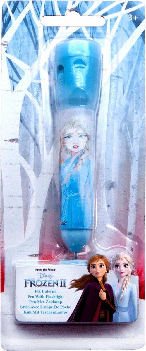 Disney Penlamp Meisjes 17 Cm Blauw/wit