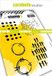 Carabelle Studio Cling stamp - A6 grungy patterns