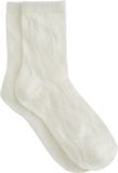 WE Fashion Dames sokken met structuur Off-white