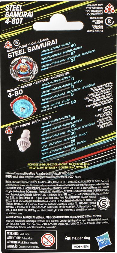 Beyblade F9590EU4 vaardigheids-/actief spel & speelgoed Vechttollen