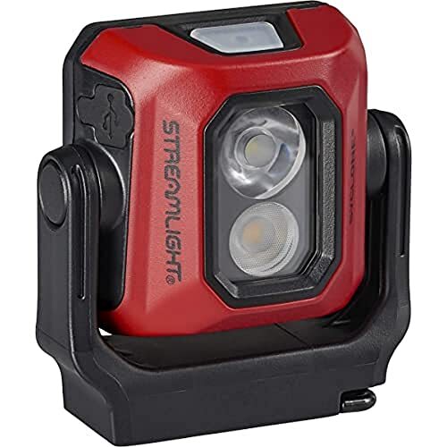 Streamlight Syncline Compact Oplaadbare Werklamp met Subkabel, Rood