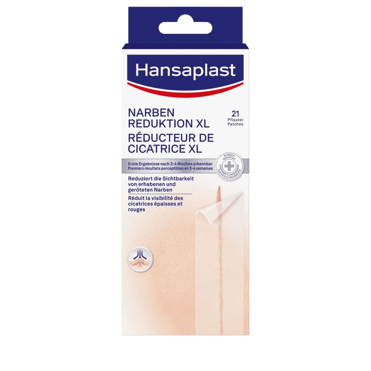 Hansaplast Narben Reduktion XL 21 pleisters