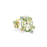 Swarovski Gema Ring Dames Metaal Gepolijst Kristal Goudkleur Maat 16