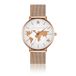 Amelia Parker Dameshorloge Amelia Parker Vacation Mesh Rosékleurig