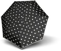 Knirps T Line DC Automatische Paraplu Zwart Dots