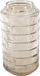 Housevitamin Vaas Hoge Bloemenvaas Relief Glas Bruin 12,5x23cm