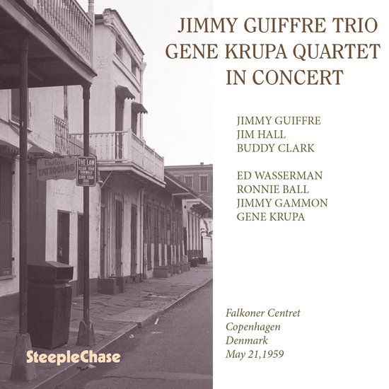 Sonic Rendezvous Steeplechase The Jimmy Guiffre Trio & The Gene Krupa Quartet - In Concert Copenhagen, May 21, 1969 (CD)