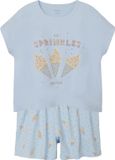 NAME IT NKFNIGHTSET CAP ICECREAM NOOS Meisjes Nacht setje - Maat 86/92