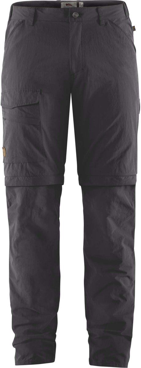 Fjällräven Travellers MT Zip-Off Trousers M - Afritsbroek - heren - donker grijs