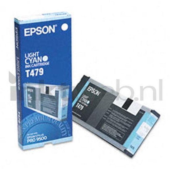 Epson T479011 - Inktcartridge / Licht Cyaan