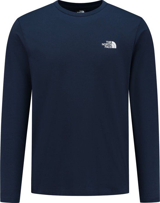 Simple Dome T-shirt Mannen - Donkerblauw - Maat XXL