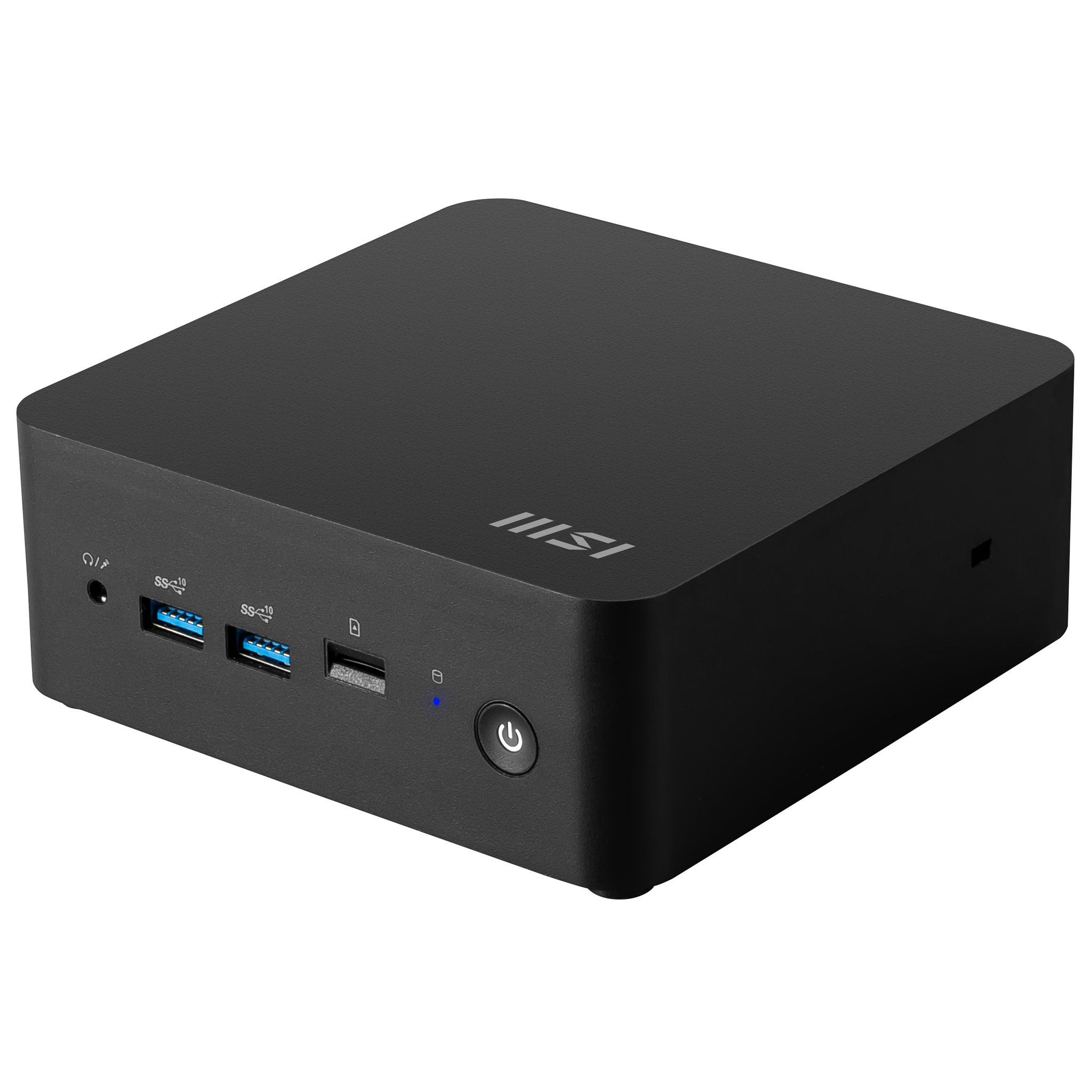 MSI Cubi NUC 1M-003EU - Mini PC - Intel Core 3 100U - 8GB RAM - 512GB SSD - Windows 11 Pro - Black