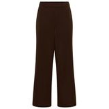 Kaffe KAvalley Pants Dames Broek - Coffee Bean