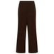 Kaffe KAvalley Pants Dames Broek - Coffee Bean