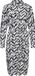 VERO MODA VMKATHRINE LS BLK SHIRT DRESS WVN GA Dames Jurk - Maat S