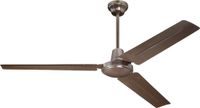 Westinghouse - 78623 - Industriële plafondventilator (espresso, 1.42m) - Brons