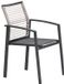 Garden Impressions Cosmo dining fauteuil - rope natural - gevuld textileen