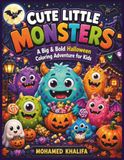 Cute Little Monsters: A Big & Bold Halloween Coloring Adventure for Kids