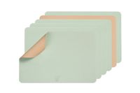 Björn PRL-RP-VP set de table Rectangulaire Rose, Vert 6 pièce(s)