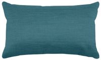 Stof Textile sierkussen Bea - petrol blauw - 30 x 50 cm