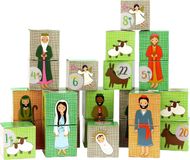 oCreon Kerststal Adventskalender om te vullen - Dozen set - 24 kleurrijke dozen van karton