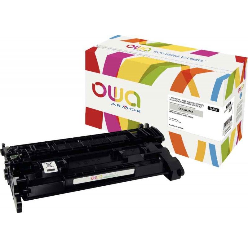 ARMOR K15870OW Toner Cartridge - Black - 1 Pack - Compatible with HP LaserJet Pro M402 - CF226A