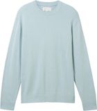 Tom Tailor Trui Gestructureerde Trui 1038285xx12 Mannen Blauw Maat L