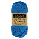 Scheepjes Scheepjes Catona 201 Electric Blue Garen - 10x10g