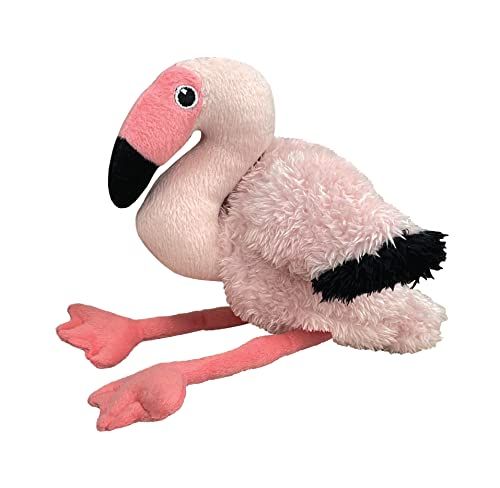 Deluxebase Eco Buddiez SML-Flamingo pluche dier - meerkleurig (55222)