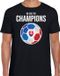 Bellatio Decorations Shoppartners Bv Slowakije EK/ WK supporter t-shirt - we are the champions met Slowaakse voetbal - zwart - heren - kleding / shirt L