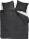 Ambiante Plush Teddy dekbedovertrek - Lits-jumeaux - 240x200/220 cm - Antraciet