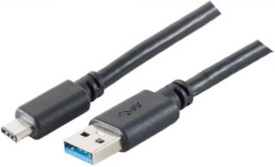 ShiverPeaks BS77141-1.8 USB-kabel 1,8 m USB 3.2 Gen 1 (3.1 Gen 1) USB C USB A Zwart