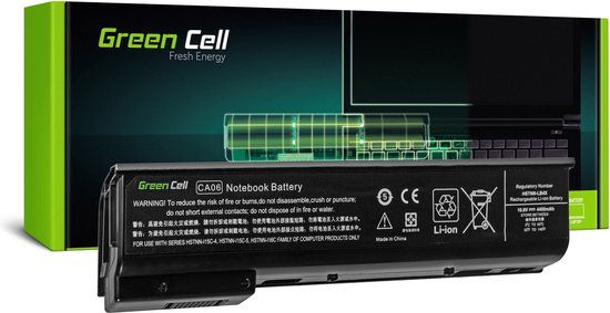Green Cell HP100 Laptop Batterij/Accu Zwart 4400 mAh Lithium-Ion (Li-Ion)