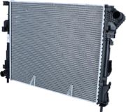 NRF 53966: Radiateur, refroidisseur d'eau, radiateur moteur pour OPEL Vivaro A fourgon (X83), Vivaro A combi (X83), pour RENAULT TRAFIC II fourgon (FL), TRAFIC II bus