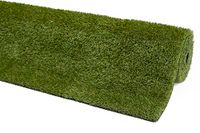 andiamo Premium kunstgras Marbella weerbestendig grastapijt bijzonder duurzaam en onderhoudsvriendelijk poolhoogte 28mm 100 x 200 cm groen