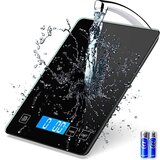 Juleika Keukenweegschaal Digitaal Precisie - Gehard Glas - 5 kg - Zwart